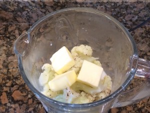 Cauliflower Alfredo with Linguine