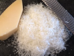 Cauliflower Alfredo with Linguine