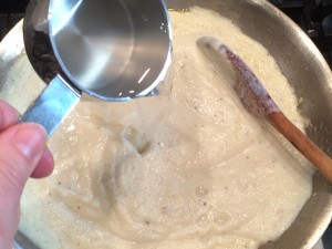 Cauliflower Alfredo with Linguine