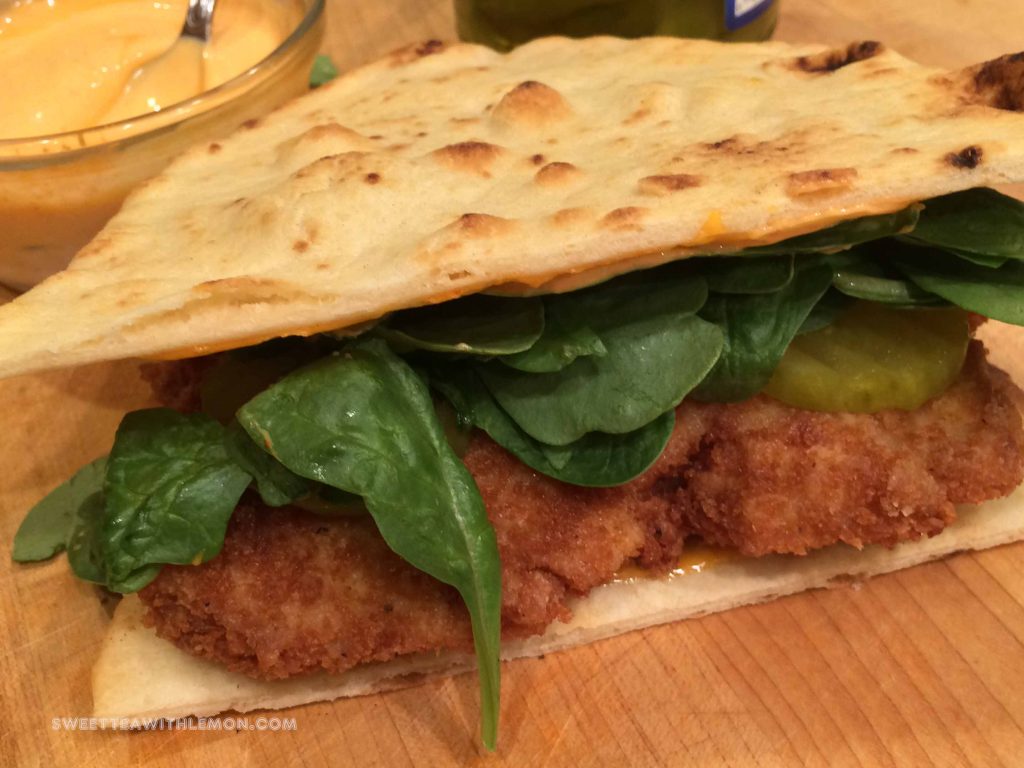 Crispy Chicken Naan Sandwich crispy-chicken-naan-sand-w16