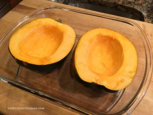 Roasted Acorn Squash baked-acorn-squash-w05