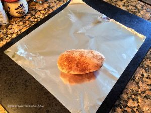 How to bake a potato