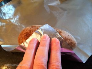 How to bake a potato