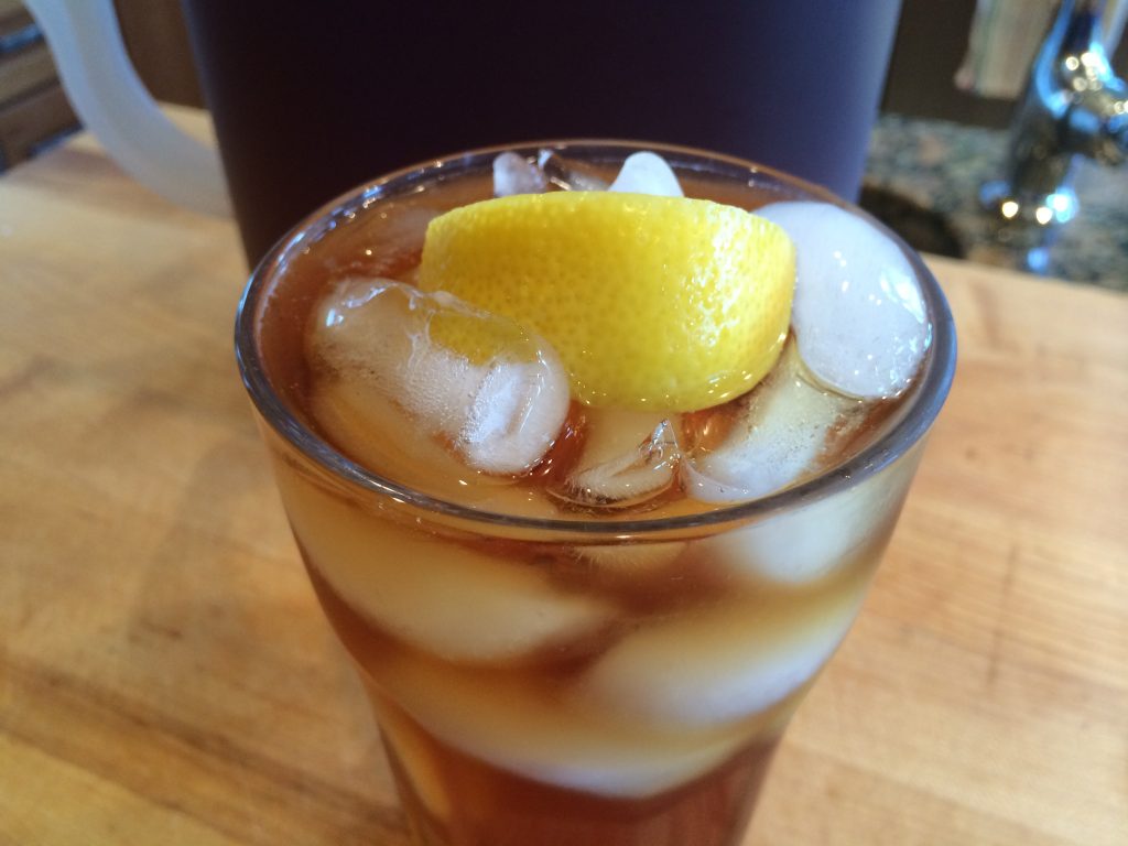 Sweet Tea (with Lemon)