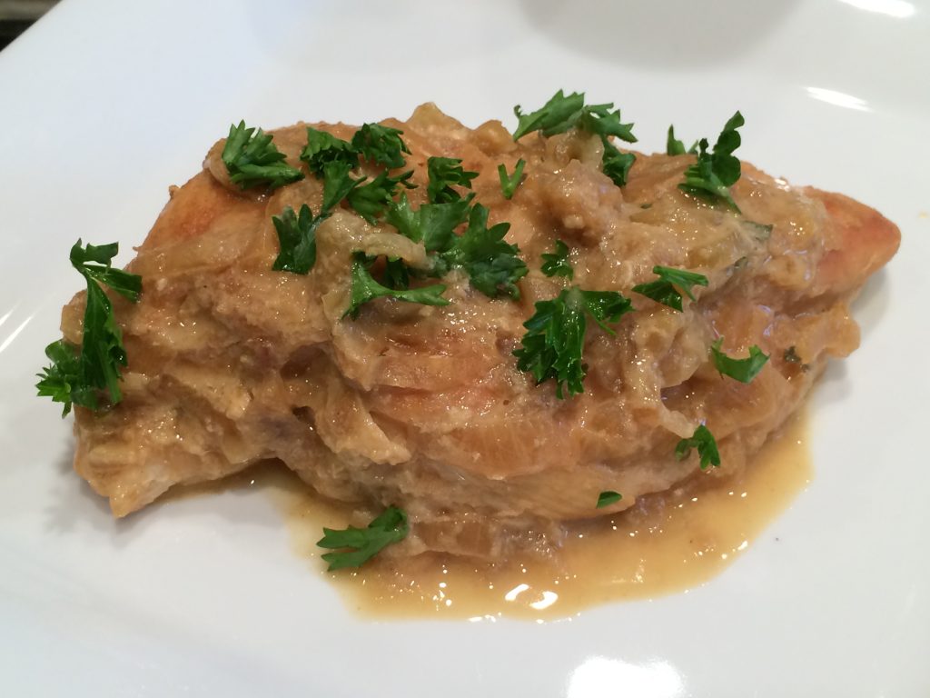 Chicken in White Wine and Thyme Sauce