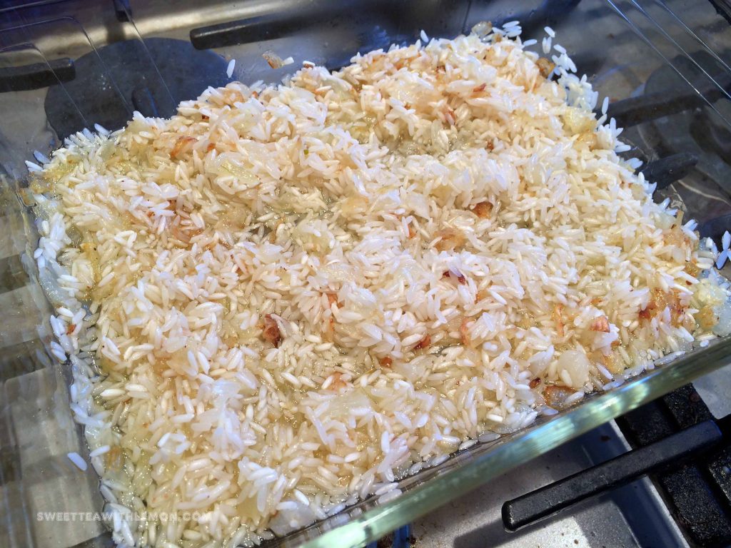 Consomme’ Rice Sweet Tea (with Lemon)