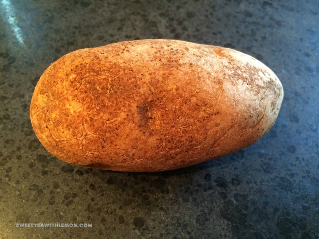 How to bake a potato