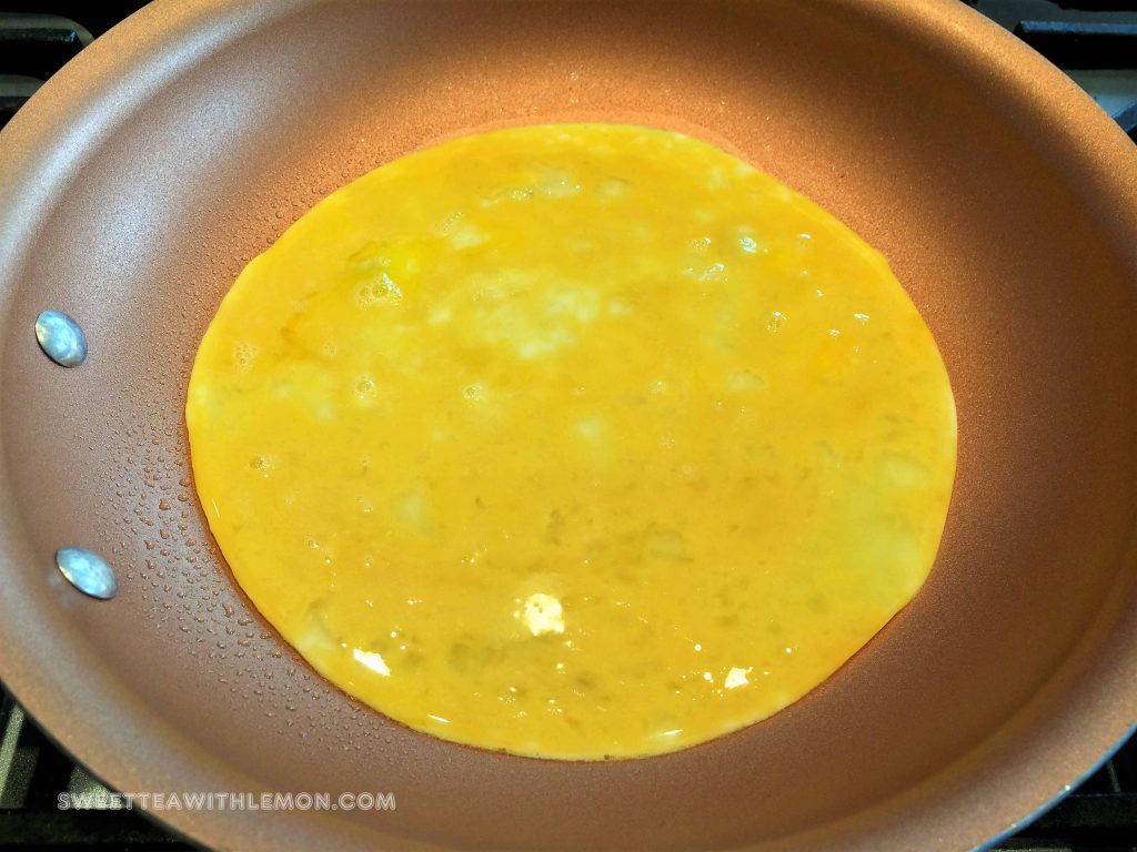 Chorizo and Potato Omelette